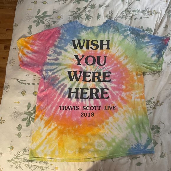 Travis scott astro world tie die tour shirt! - Picture 13 of 16